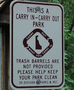 carry your trash out